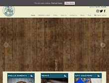 Tablet Screenshot of fishers-restaurant.com